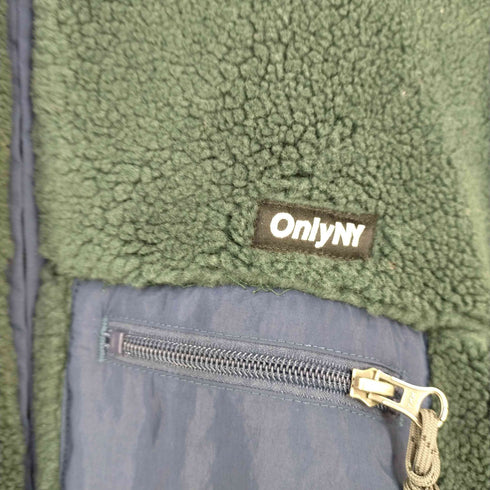 オンリーニューヨーク ONLY NY フリースジャケット ロゴ メンズ JPN:M