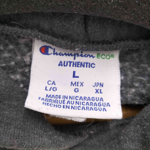 チャンピオン Champion フロントラバープリントフーディー メンズ import:L