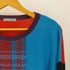 イッセイミヤケ ISSEY MIYAKE 13AW マルチカラー チュニック ニット レディース JPN:2