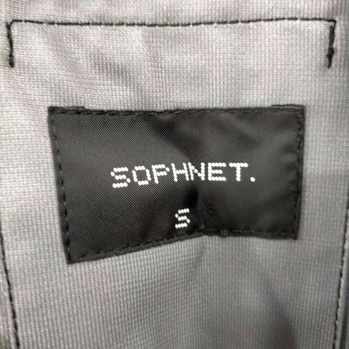 ソフネット SOPHNET. テーラードジャケット シングル ウール混 メンズ JPN:S