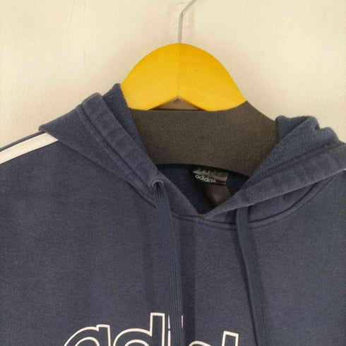 アディダス adidas ロゴプリント サイドラインパーカー メンズ O