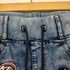 DENIMLAND 90S ワッペン スキニーデニムパンツ レディース JPN:L