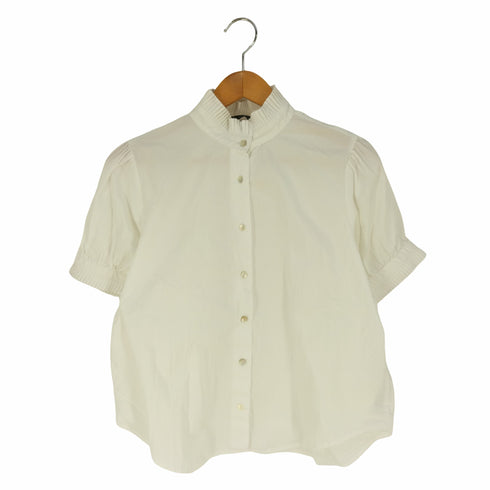 ザラ ZARA ボリュームフリルパフスリーブブラウス レディース import:M