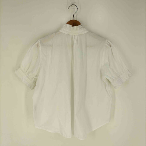 ザラ ZARA ボリュームフリルパフスリーブブラウス レディース import:M