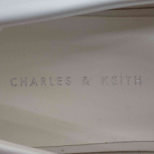 チャールズキース CHARLES & KEITH ルーシュド リジッド ソールペニーローファー レディース JPN:38
