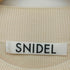 スナイデル snidel 22SS ドット柄 フリルニット ドッキング ワンピース レディース JPN:0