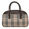 バーバリー BURBERRY ロゴ刻印 ノバチェック ミニボストンバッグ レディース