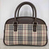 バーバリー BURBERRY ロゴ刻印 ノバチェック ミニボストンバッグ レディース