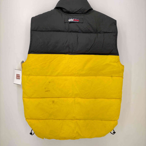 トミーヒルフィガー TOMMY HILFIGER ツートン ダウンベスト メンズ import:L