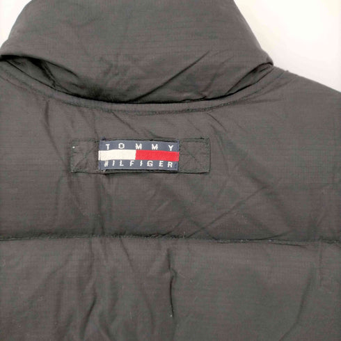 トミーヒルフィガー TOMMY HILFIGER ツートン ダウンベスト メンズ import:L