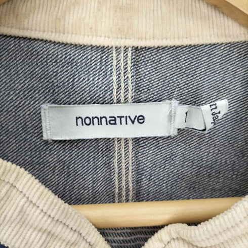 ノンネイティブ nonnative 15AW RANCHER BLOUSON 12oz DENIM ジップアップ デニム ジャケット メンズ JPN:1