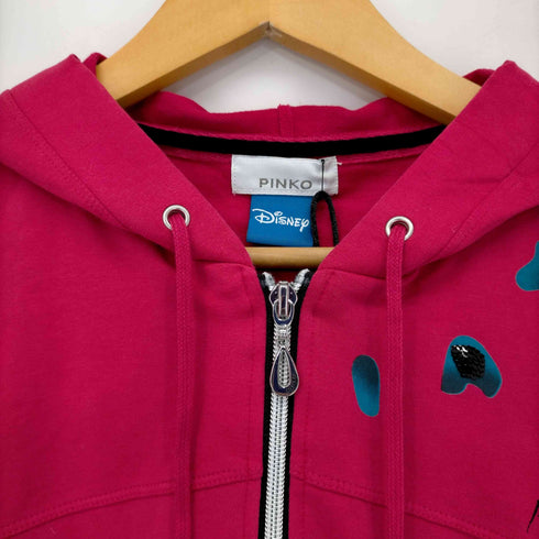 ピンコ PINKO キャラクタープリント ジップアップパーカー レディース JPN:L