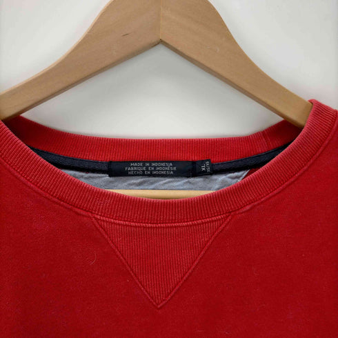 トミーヒルフィガー TOMMY HILFIGER Vガゼット フラッグ刺繍 スウェット メンズ import:XL