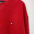トミーヒルフィガー TOMMY HILFIGER Vガゼット フラッグ刺繍 スウェット メンズ import:XL