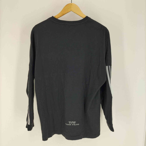 アディダスオリジナルス adidas Originals 3 STRIPES LS TEE トレフォイルロゴ刺繍 L/S Tシャツ メンズ JPN:M