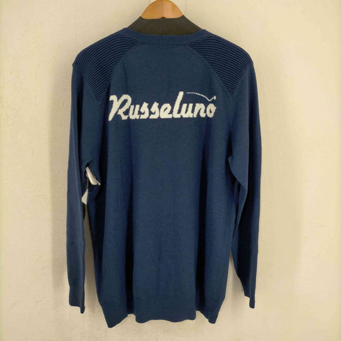 ラッセルノ RUSSELUNO スタンダードセーター ルチャロゴワッペン ニット Vネック プルオーバー メンズ JPN:5