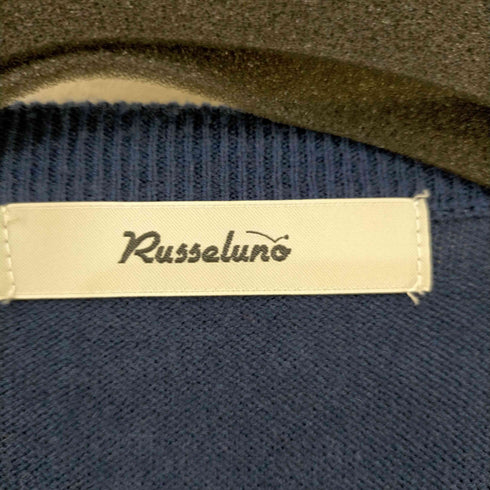 ラッセルノ RUSSELUNO スタンダードセーター ルチャロゴワッペン ニット Vネック プルオーバー メンズ JPN:5