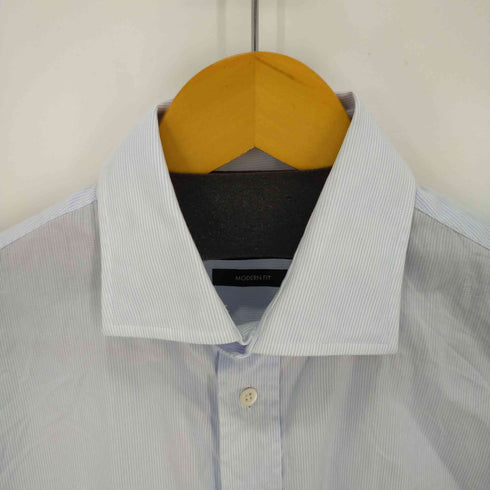エンポリオアルマーニ EMPORIO ARMANI MODERN FIT L/Sストライプシャツ メンズ 39