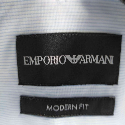 エンポリオアルマーニ EMPORIO ARMANI MODERN FIT L/Sストライプシャツ メンズ 39