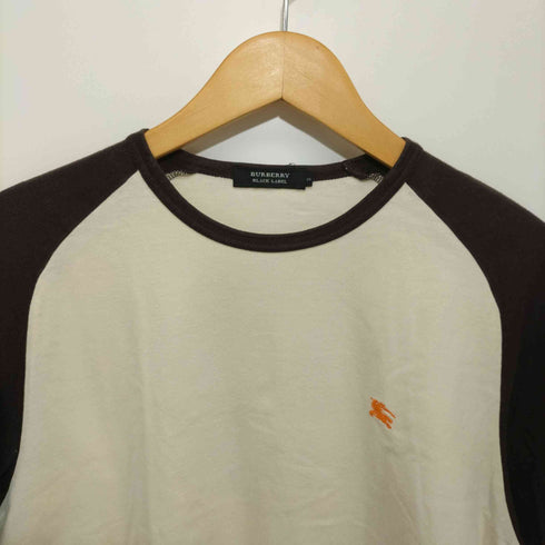 バーバリーブラックレーベル BURBERRY BLACK LABEL ラグランスリーブ背面プリントTシャツ メンズ 3