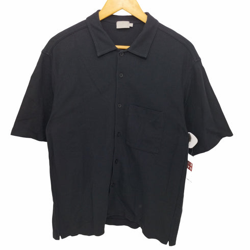 ハンドバーク handvaerk PIQUE OPEN COLLARED SHIRT メンズ M