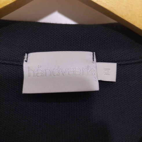 ハンドバーク handvaerk PIQUE OPEN COLLARED SHIRT メンズ M