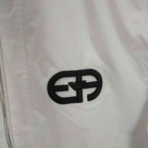 エンポリオアルマーニ EMPORIO ARMANI ロゴ刺繍ジップアップブルゾン メンズ 40