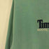 ティンバーランド Timberland ビッグロゴ刺繍 クルーネックスウェット メンズ import:M