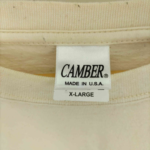キャンバー CAMBER USA製 BIGシルエット L/S Tシャツ メンズ import:XL