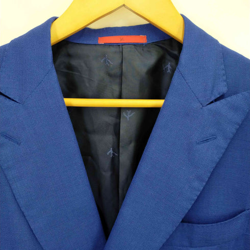 イザイア ISAIA イタリア製 ダブルブレストテーラードジャケット メンズ JPN:46