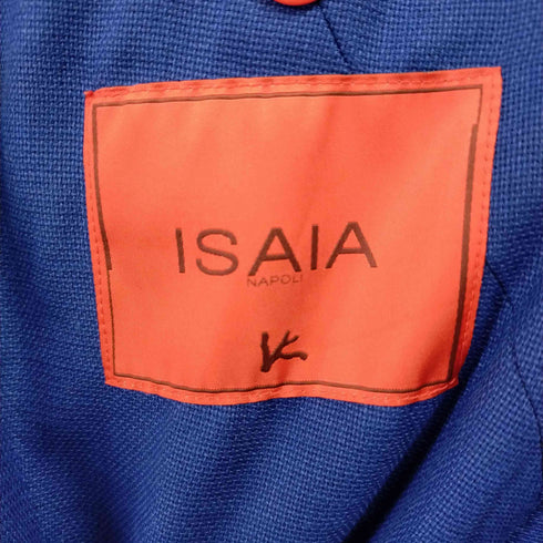イザイア ISAIA イタリア製 ダブルブレストテーラードジャケット メンズ JPN:46