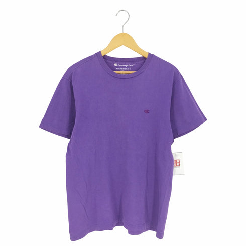 チャンピオン Champion ROCHESTER N.Y. ロゴ刺繍 クルーネックTシャツ メンズ import:L