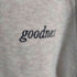 GOODNESS ロゴ刺繍ラグランスウェットトレーナー メンズ FREE