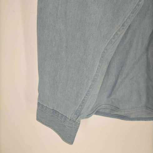OLD PAINT DESIGN DENIM L/S SHIRT メンズ