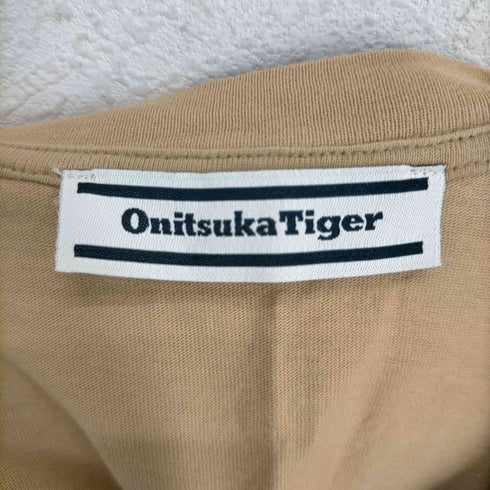 オニツカタイガー ONITSUKA TIGER タイガープリント半袖Tシャツ メンズ JPN:M