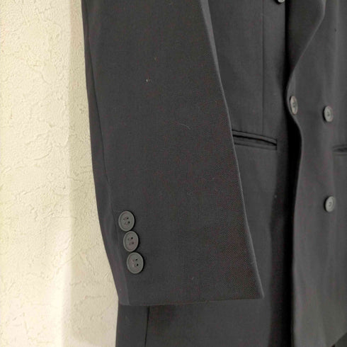 CENTMIL CHEMISES ダブルブレスト ウールテーラードジャケット セットアップ WIOO ZIPPER メンズ 46