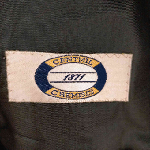 CENTMIL CHEMISES ダブルブレスト ウールテーラードジャケット セットアップ WIOO ZIPPER メンズ 46