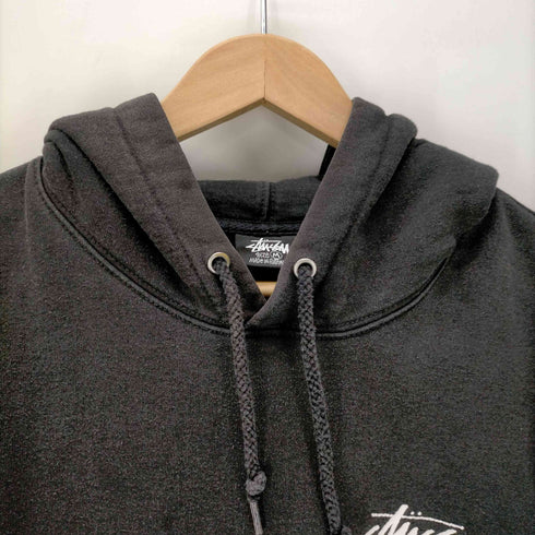 ステューシー Stussy 00S ショーンロゴ 中折れ クラウン プルオーバーパーカー メンズ import:M