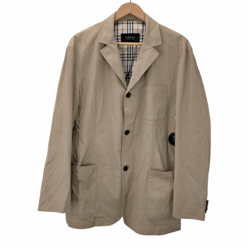 バーバリー BURBERRY 裏地ノバチェック コットン 3B テーラードジャケット メンズ import:L
