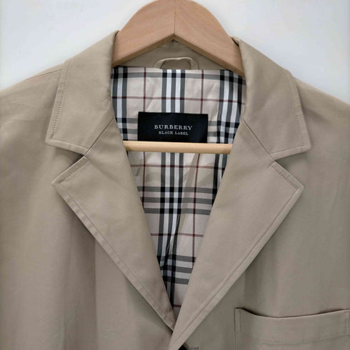 バーバリー BURBERRY 裏地ノバチェック コットン 3B テーラードジャケット メンズ import:L