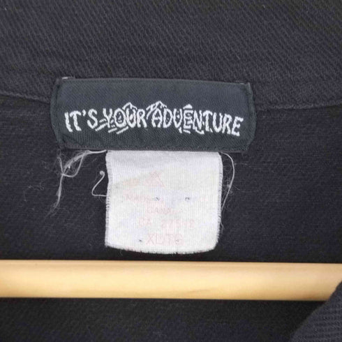 IT’S YOUR ADVENTURE カナダ製 ラグランスリーブ シャツジャケット カバーオール メンズ import:XL