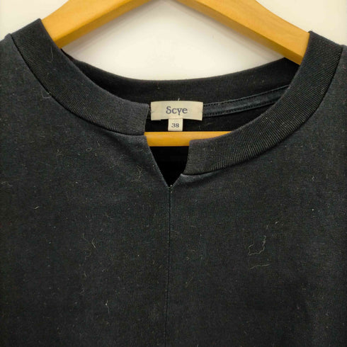 サイ SCYE オーガニック度詰天竺ハーフツイストTシャツ レディース 38
