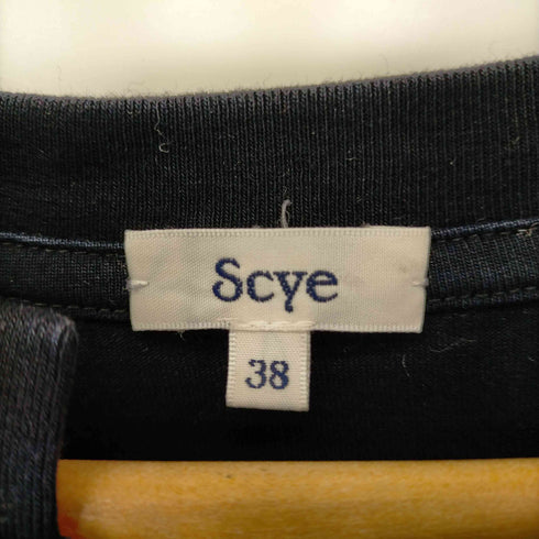 サイ SCYE オーガニック度詰天竺ハーフツイストTシャツ レディース 38