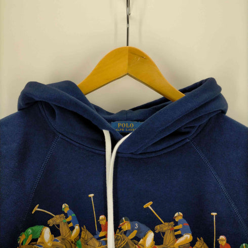 ポロラルフローレン POLO RALPH LAUREN 乗馬柄 プルオーバーパーカー レディース JPN:M