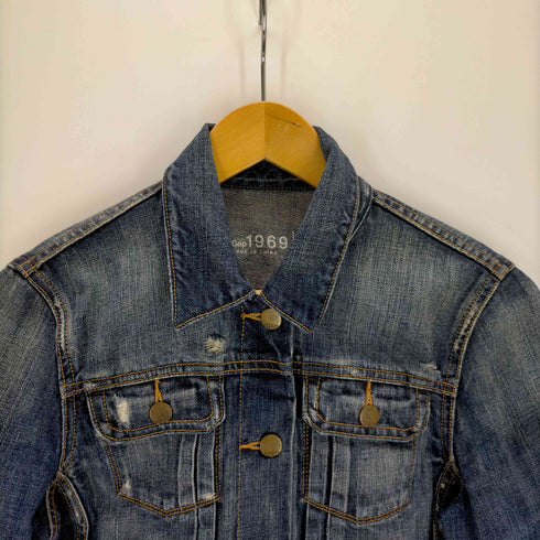 ギャップ Gap USED加工デニムジャケット レディース JPN:S
