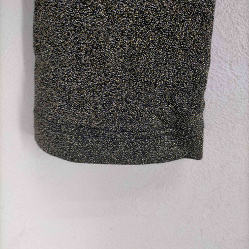 ベッドフォード BED J.W. FORD 23AW GLITTER TURTLE HOOD NECK / SIL メンズ JPN:1