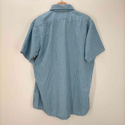 ユニトグ Unitog USA製 ストライプ ワークシャツ メンズ import:XL