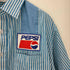 ユニトグ Unitog USA製 ストライプ ワークシャツ メンズ import:XL
