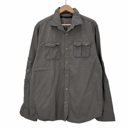 ショーン ジョン Sean john 00S ダブルポケット 長袖シャツ メンズ import:L