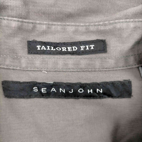 ショーン ジョン Sean john 00S ダブルポケット 長袖シャツ メンズ import:L